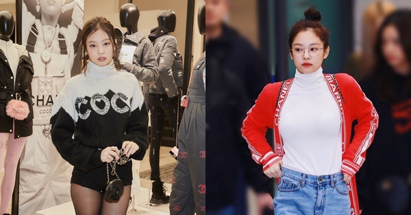 1001 cách diện áo cổ lọ ấm áp và sành điệu của Jennie (BLACKPINK), học theo để 'mùa đông không lạnh'