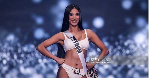 Bán kết Miss Universe 2021: Kim Duyên khoe body 'khét lẹt', trình diễn nuột nà trang phục truyền thống khiến fan nức lòng