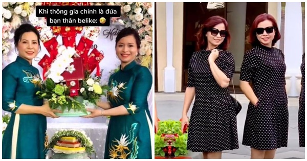 Hai bà bạn thân thành thông gia, cùng nhau đi du lịch gây sốt mạng