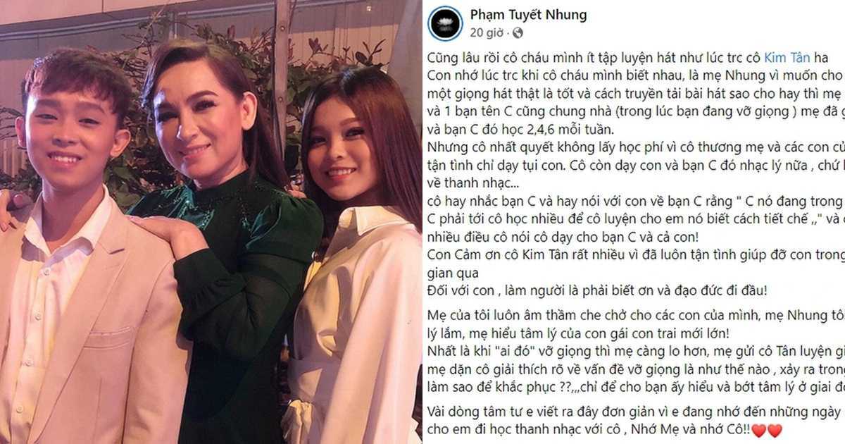 Con nuôi Phi Nhung nói bóng gió về 'ai đó tên C' sau màn tái xuất của Hồ Văn Cường