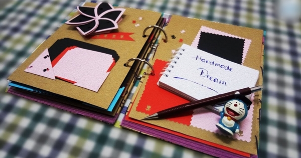 Cách làm scrapbook độc đáo, đáng yêu dành cho những tín đồ 'handmade'