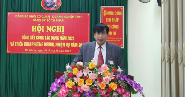 Phó giám đốc Sở Tư pháp Hà Giang tử vong tại cơ quan
