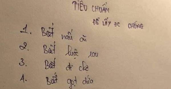 Xôn xao tiêu chuẩn 10 biết để lấy được chồng, cô gái bị CĐM chỉ rõ thiếu một 'biết' quan trọng nhất thì không nhắc