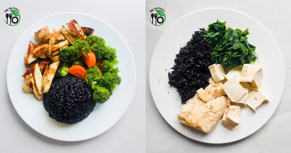 9X Hà Nội chia sẻ thực đơn Eatclean siêu phong phú cho người đi làm, tiết lộ tăng cân hơn nhờ ăn uống hợp lý