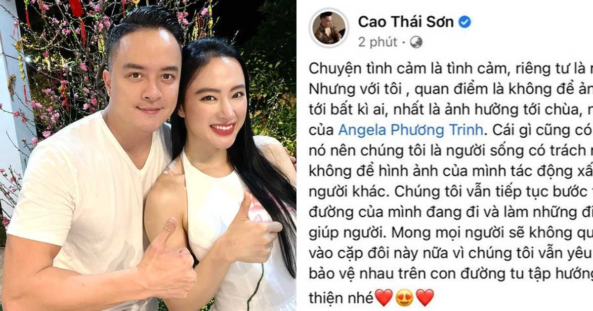 Bị Angela Phương Trinh 'lật kèo', Cao Thái Sơn chính thức lên tiếng