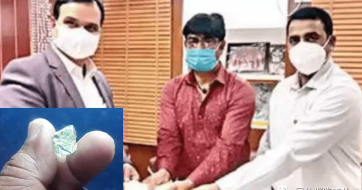 Bỏ tiền thuê đất trồng cây, nào ngờ quý ông đào trúng viên kim cương bạc tỷ