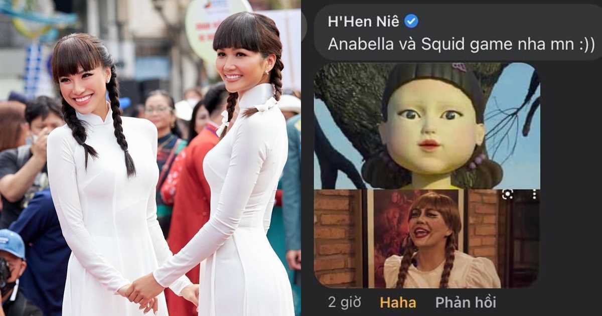 Hoa hậu H'Hen Niê đáp trả khi diện áo dài, tết tóc nhưng CĐM chỉ liên tưởng đến búp bê Annabelle