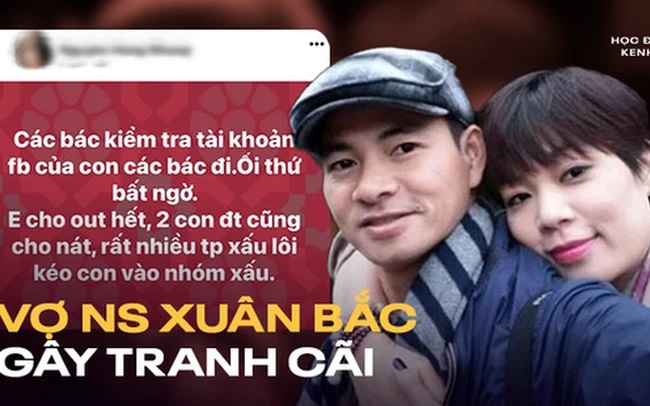 Từ vụ vợ Xuân Bắc kiểm tra điện thoại của con rồi đăng ảnh lên mạng: Là tôi, tôi sẽ không làm vậy