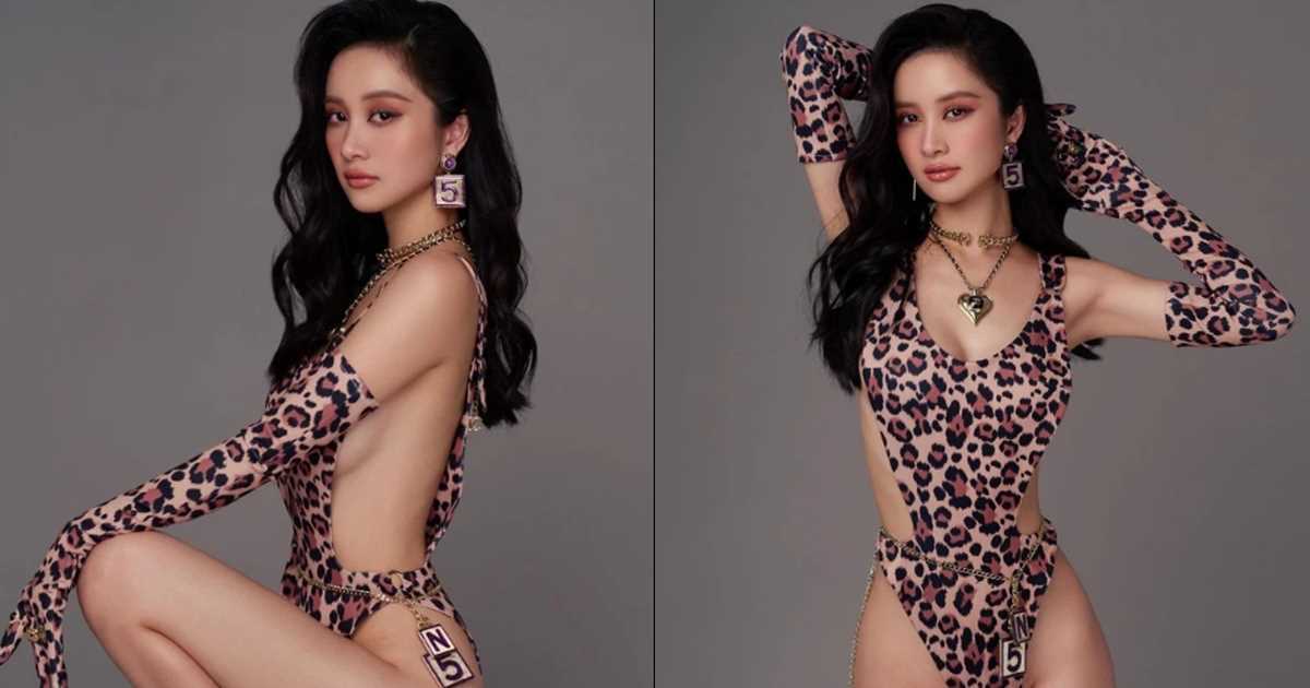 Jun Vũ phô trọn đường cong khi diện bodysuit cắt xẻ hiểm hóc, lia tới góc nghiêng mà 'thót tim'