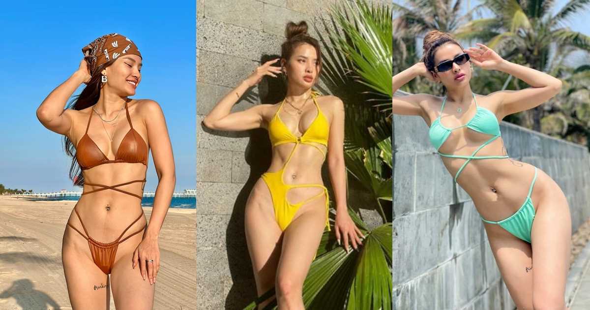 Phương Trinh Jolie đích thị là 'nữ hoàng bikini' chăm chỉ khoe dáng nhất Vbiz