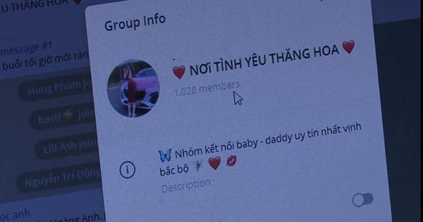 Lời khai 'tú ông' đứng sau đường dây tình - tiền giá 20 triệu của Sugar Baby, Sugar Daddy

