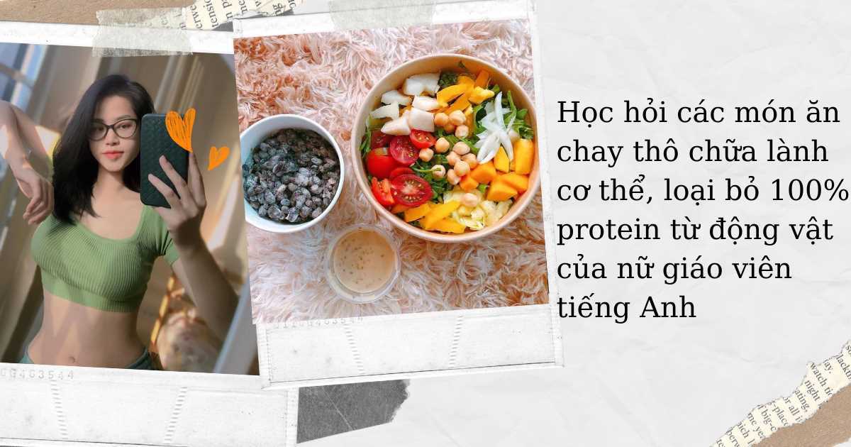 Nữ giáo viên da đẹp dáng thon nhờ các món ăn chay thô chữa lành cơ thể, sinh tới 3 con mà vẫn đẹp như gái đôi mươi