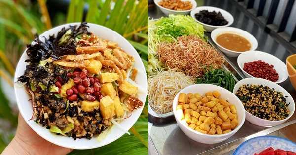 Mẹ đảm chia sẻ cách làm cơm hến chay full topping hấp dẫn ngay tại nhà