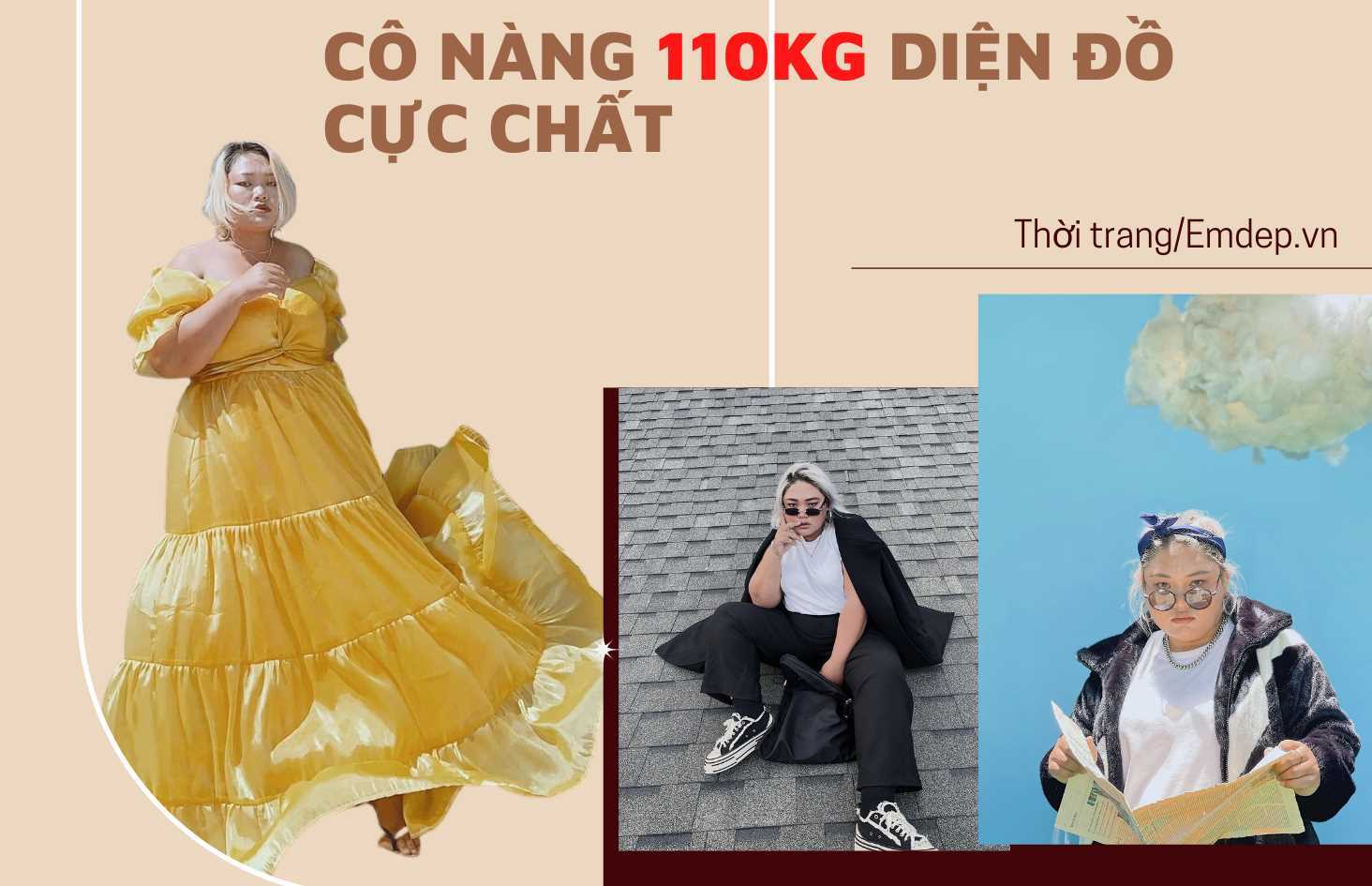 Nặng 110kg, cô gái 9X vẫn tự tin với phong cách thời trang 'cực chất': 'Chỉ khi tự tin thì bạn mới thật sự đẹp'