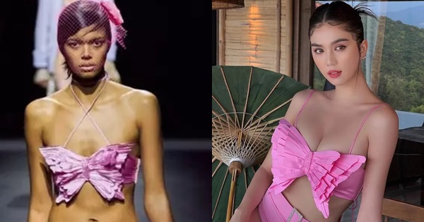 Chưa xong lùm xùm 'đạo nhái' váy Kendall Jenner, Ngọc Trinh tiếp tục 'copy' mẫu bikini