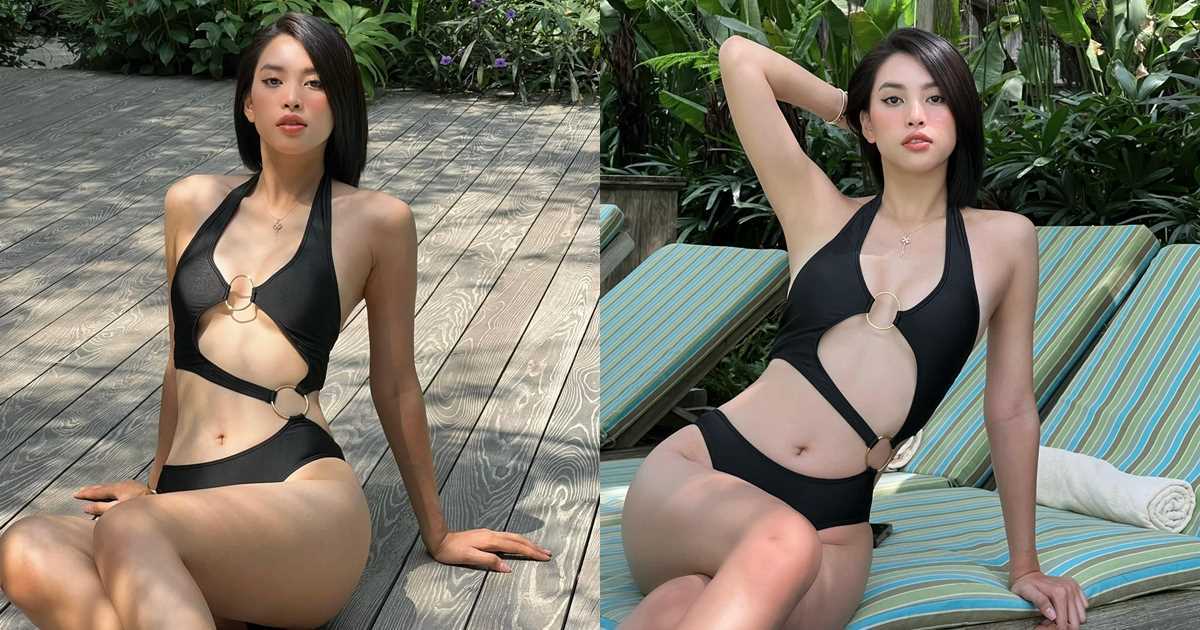 Tiểu Vy 'xả' ảnh diện bikini cut-out khoe trọn đường cong nóng bỏng