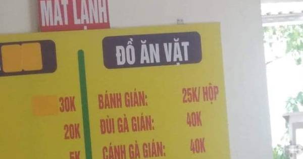 Xôn xao quán ăn có tấm biển quảng cáo sai chính tả tòe loe, xem kỹ chỉ muốn 'nôn thốc nôn tháo' vì quá hãi