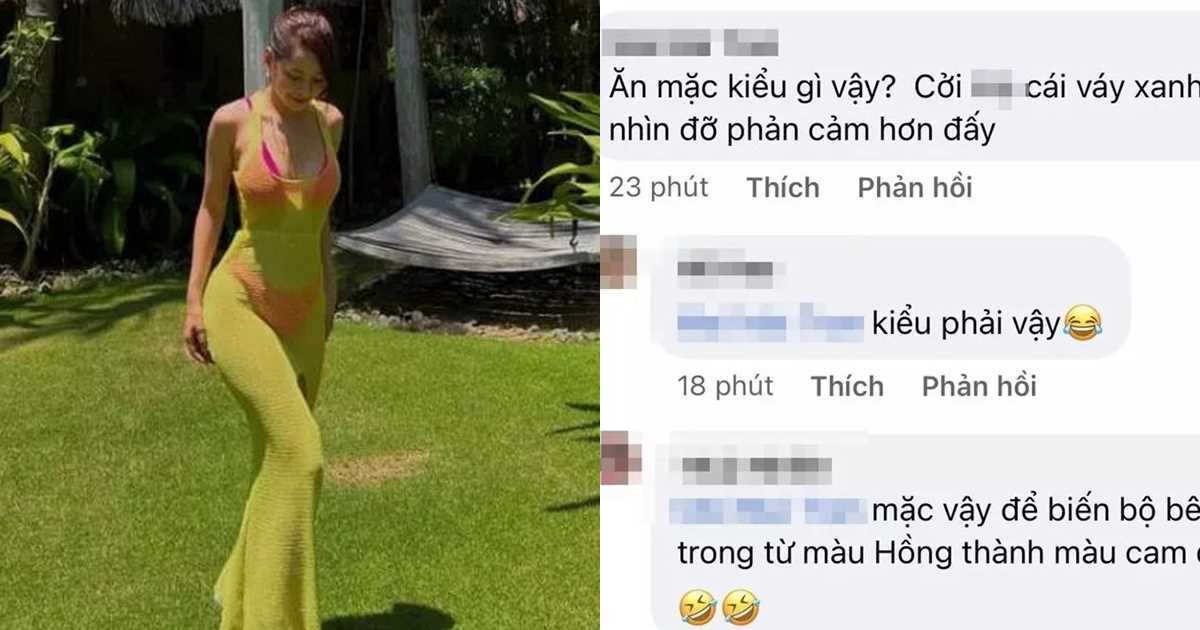 Mặc váy lưới khoe bikini 'chói lóa', Chi Pu bị chê bai dù thân hình cực nuột nà