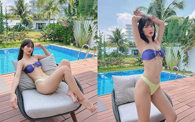 Khả Ngân lên tiếng khi bị phản ứng vì đăng nhiều ảnh bikini táo bạo