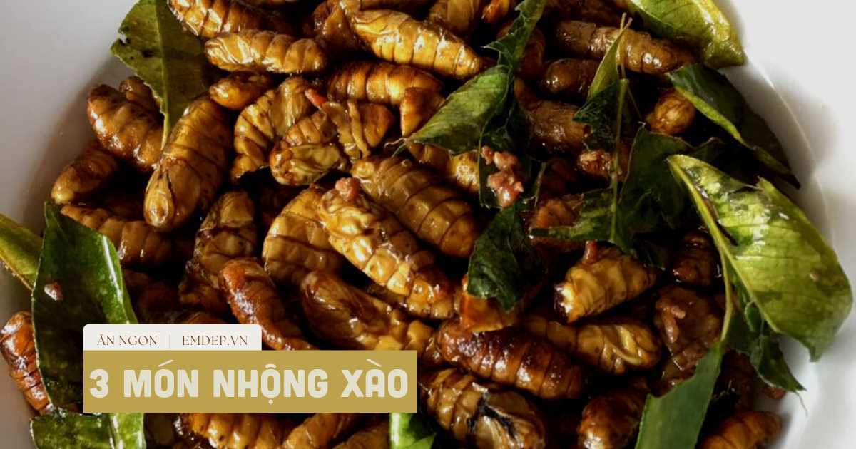 3 cách xào nhộng ngon béo ngậy, đượm vị dân dã cho mâm cơm ngày thường thêm tròn vẹn