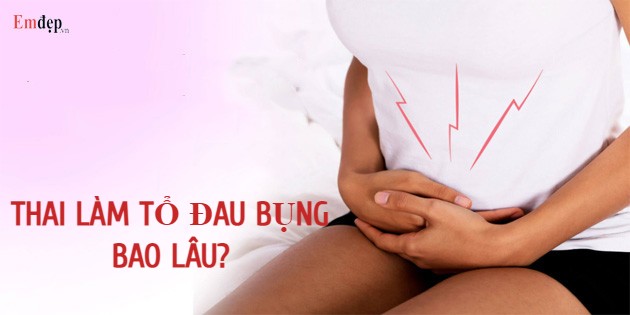 Thai làm tổ đau bụng bao lâu? Dấu hiệu thai đã vào tổ an toàn