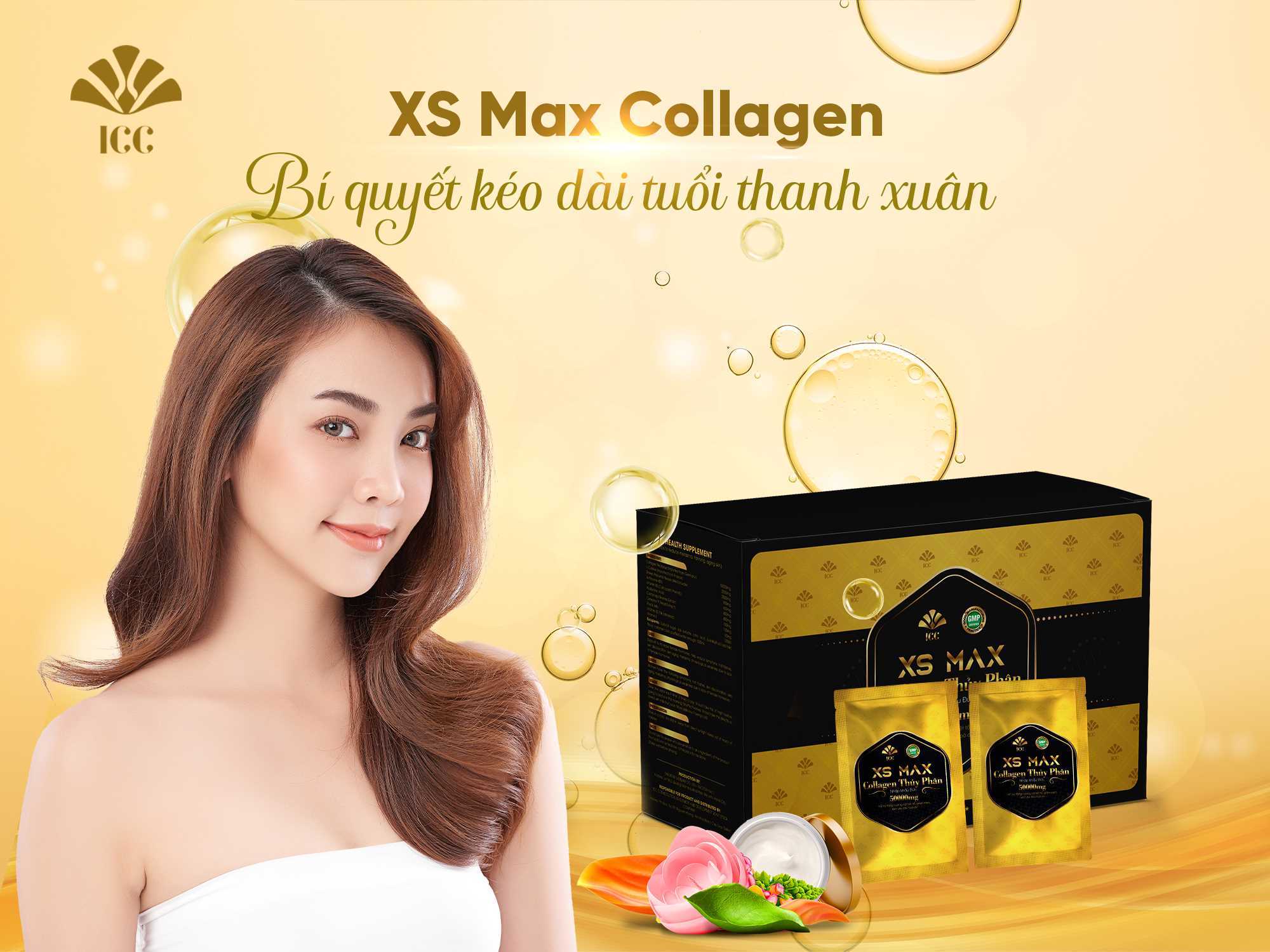 XS MAX Collagen - Bí quyết kéo dài tuổi thanh xuân