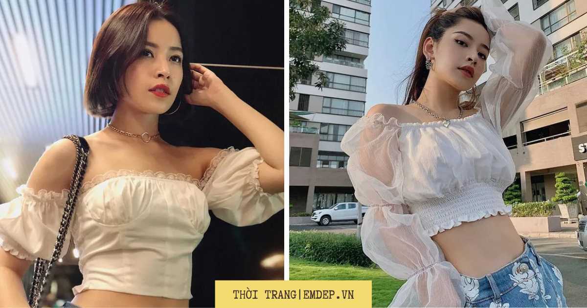 Tuyển tập những chiếc áo crop top giúp bạn gái khoe vòng eo mỏng dính như Chi Pu