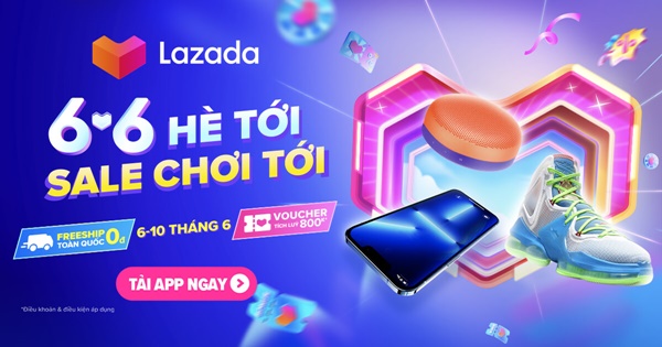 Hè tới, Lazada sale chơi tới