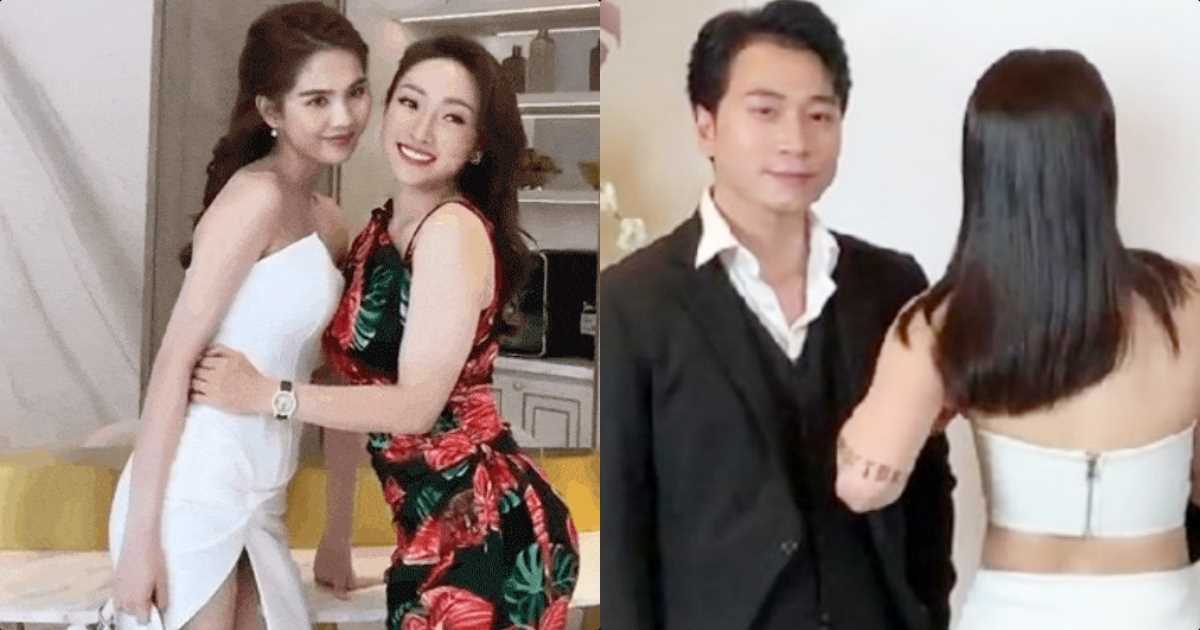 Miu Lê, Ngọc Trinh bất ngờ gặp sự cố trang phục, chật vật che chắn trước hàng ngàn người