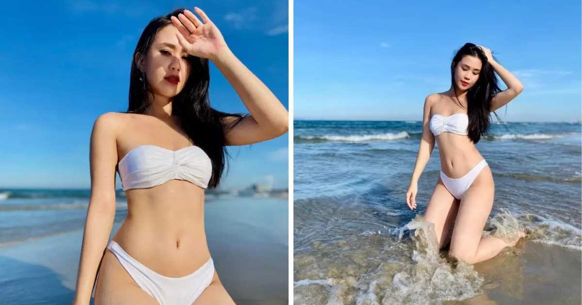 Hot girl Ngọc Thảo khoe vòng eo nhỏ xíu khiến ai nấy đều không thể rời mắt