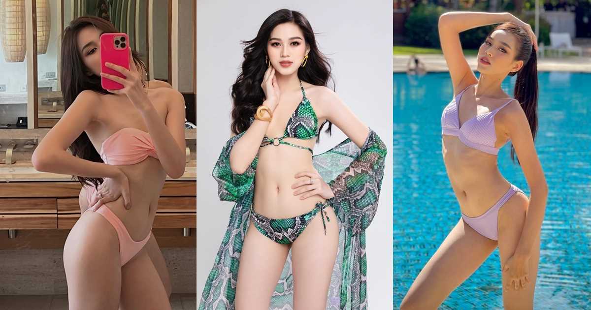 Rất hiếm khi đăng ảnh diện bikini nhưng lần nào Hoa hậu Đỗ Thị Hà cũng làm 'chao đảo' cả MXH