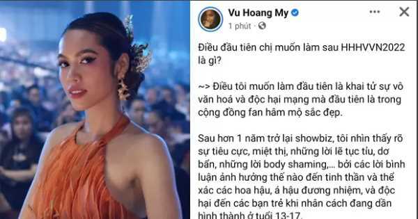 Á hậu Hoàng My: tôi cũng từng là mục tiêu cho những lời miệt thị và quấy rối