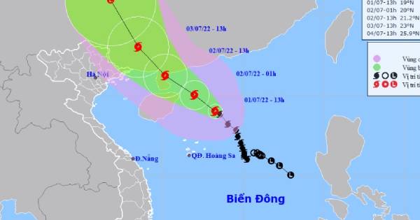 Bão số 1 Chaba có thể giật đến cấp 15, miền Bắc sắp hứng đợt mưa to
