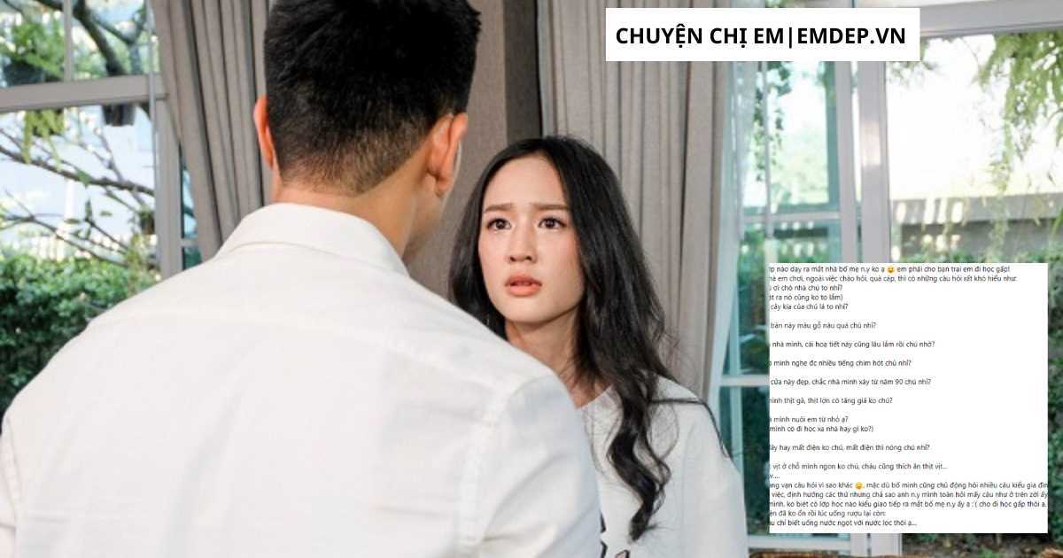 Ra mắt nhà người yêu, thanh niên hỏi toàn câu 'có duyên' khiến ai nấy đều cười bò
