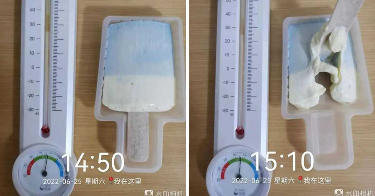 Hãi hùng loại kem hàng hiệu, dùng lửa đốt cũng không tan chảy khiến dân mạng tranh cãi dữ dội