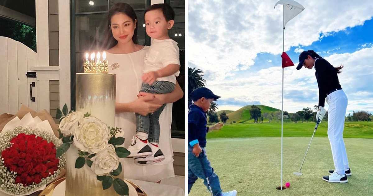 Con trai Hoa hậu Phạm Hương chuẩn rich kid: 2 tuổi đã học trường xịn, từ nhỏ đã thích chơi golf