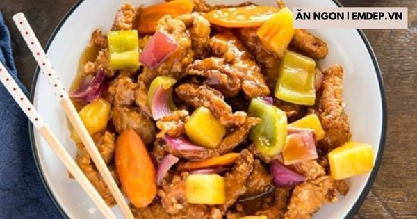 Món thịt heo chua ngọt đượm vị dễ làm khiến cả nhà ‘đánh bay’ cả nồi cơm trong phút chốc