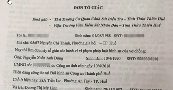 Một cán bộ công an ở Huế bị tố cùng vợ lừa đảo hàng chục tỷ đồng

