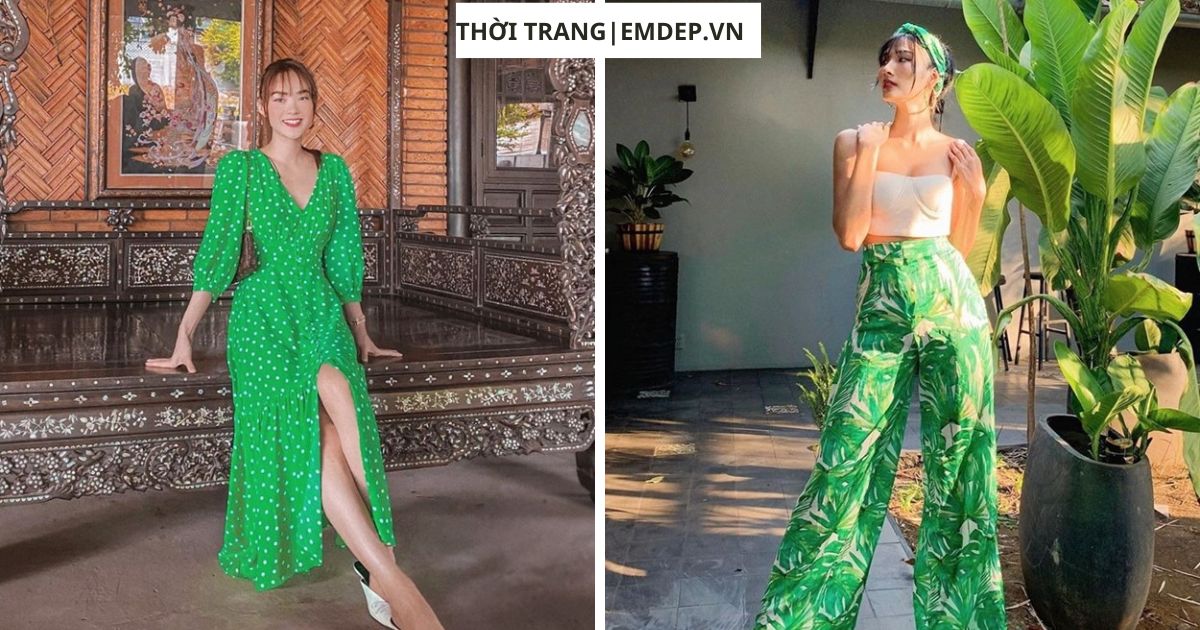 Ngày hè, chọn trang phục có gam màu tương phản để nổi bần bật giữa phố như Minh Hằng, Hoàng Thùy