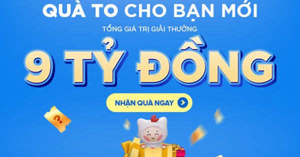 Chương trình trúng thưởng 100% dành cho bất cứ ai