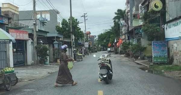 Ngao ngán người phụ nữ dừng xe giữa đường mặc các phương tiện khác để chạy đi mua hoa quả