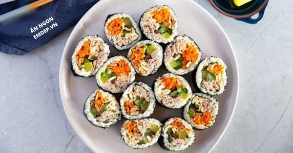 Tuyệt chiêu làm kimbap cá ngừ thơm ngon, đậm đà cả nhà ai ăn cũng ‘nghiện’