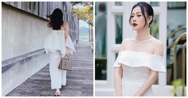 'Quỳnh Búp bê' Phương Oanh rất hợp sắc trắng, mix&match đơn giản mà hút ánh nhìn