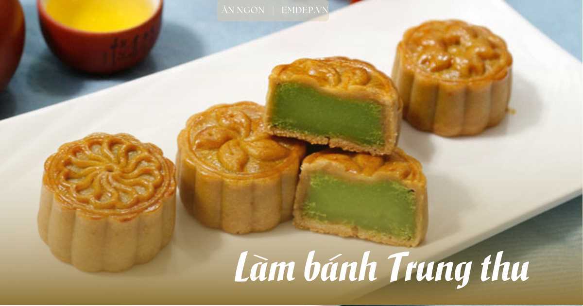 3 cách làm bánh Trung thu bằng nồi chiên không dầu cực tiện, thơm lừng ngon ngọt, cả nhà bất ngờ