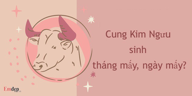 Cung Kim Ngưu sinh tháng mấy, ngày mấy? Tính cách Kim Ngưu