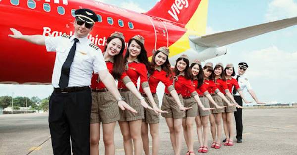 Trải nghiệm dịch vụ hãng hàng không Vietjet Air
