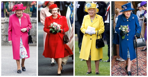 Nhìn lại gu thời trang rực rỡ sắc màu của Nữ hoàng Anh - Elizabeth II