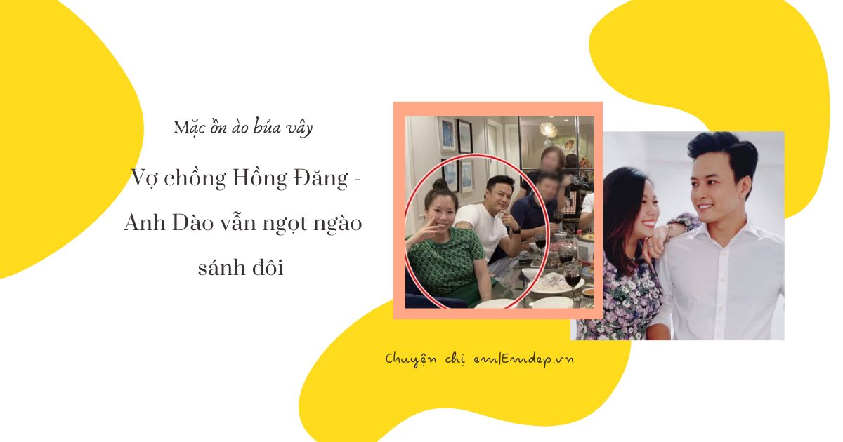 Mặc ồn ào bủa vây, vợ chồng Hồng Đăng - Anh Đào vẫn ngọt ngào sánh đôi trong tiệc sinh nhật Mạnh Trường