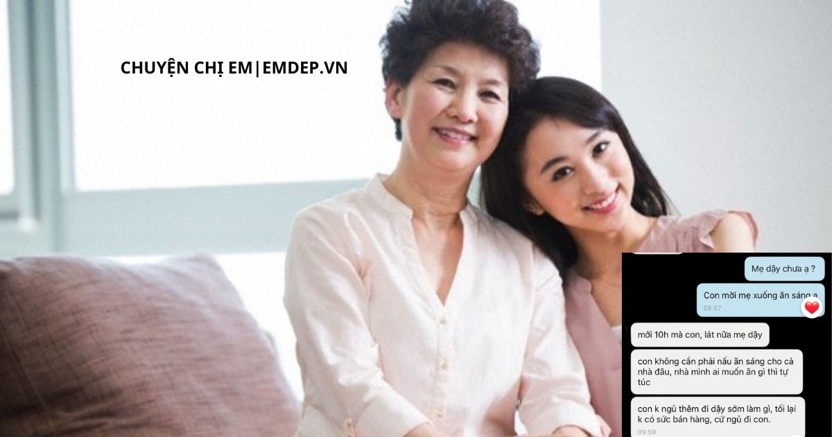 Mẹ chồng 'người ta' cực tâm lý, 10h sáng còn khuyên con dâu ngủ tiếp khiến dân mạng rần rần xin vía