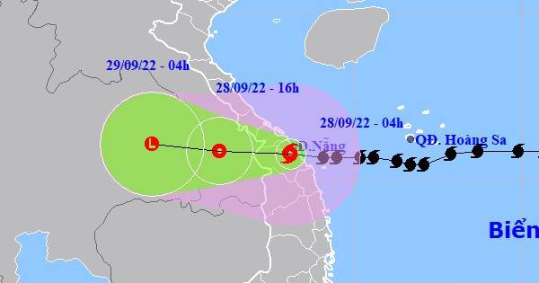 Dự báo 12h tới, bão sẽ thành áp thấp nhiệt đới